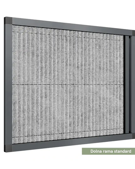 Moskitiera plisowana na drzwi na wymiar Slim