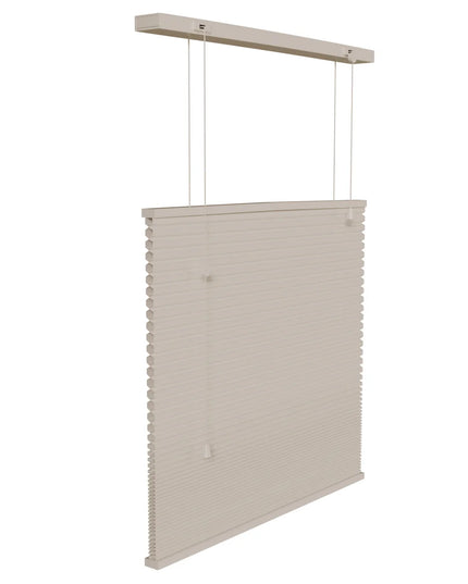 Rolety plisowane plaster miodu na wymiar - zaciemniająca termo - beżowy