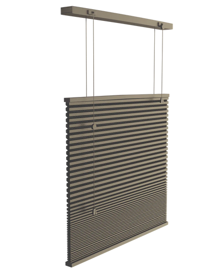 Rolety plisowane plaster miodu na wymiar - zaciemniająca termo - złoty